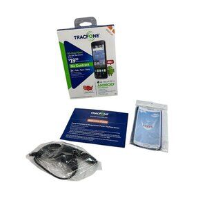 LG Treasure LTE L52VL TracFone 8GB Black Android Smartphone New Factory Sealed